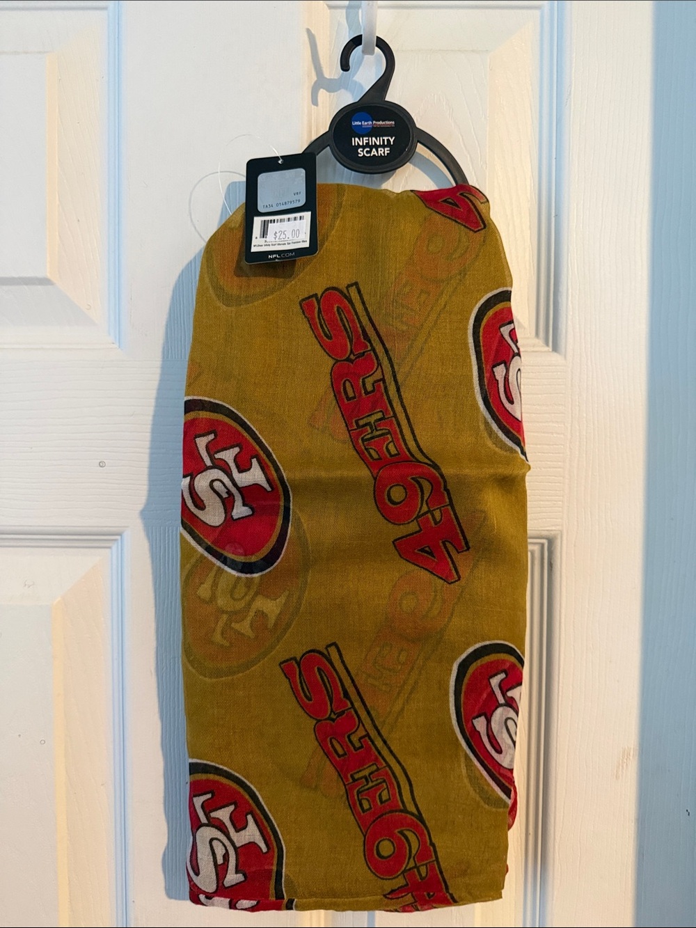 49ers Infinity Scarf - Gold and Red